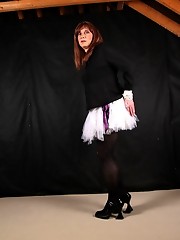 Lucimay loves her ballet dress but loves a bit of BDSM more